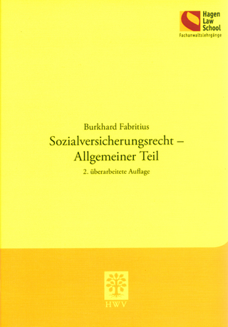 Sozialversicherungsrecht - Allgemeiner Teil