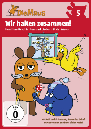 Die Maus, Wir halten zusammen, 1 DVD