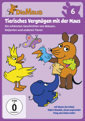 Die Maus, Tierisches Vergn&uuml;gen mit der Maus, 1 DVD