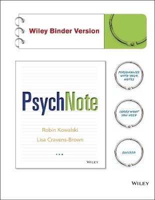 PsychNote - Robin M. Kowalski, Lisa Cravens-Brown