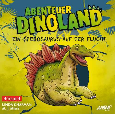 Abenteuer Dinoland (Folge 4): Ein Stegosaurus auf der Flucht - Linda Chapman, M. J. Misra