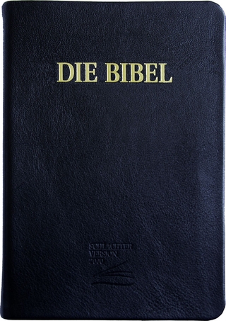 Schlachter 2000 Bibel - Großdruckausgabe (Softcover, schwarz, Goldschnitt)