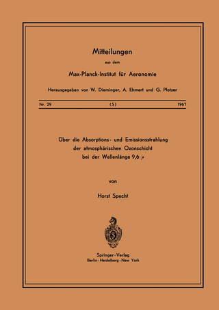 Über die Absorptions- und Emissionsstrahlung der Atmosphärischen Ozonschicht bei der Wellenlänge 9,6 μ