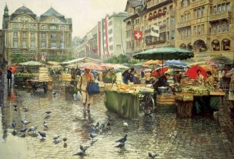 Basler Marktplatz (Puzzle)