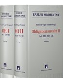 Basler Kommentar OR I + OR II - 