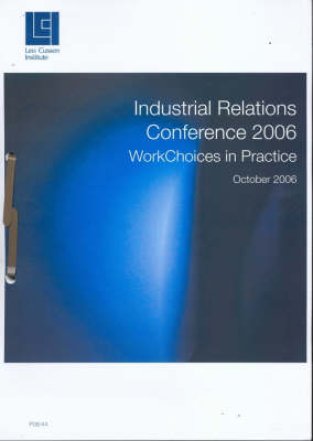 Industrial Relations Conference 2006