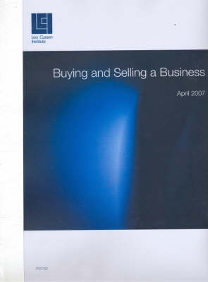 Buying and Selling a Business - 