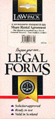 House/Flat Share Rental Agreement