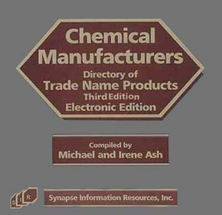 Chemical Manufacturers Directory of Trade Name Products