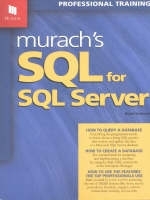Murach's SQL for SQL Server