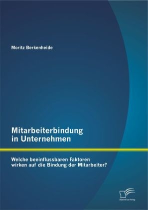 Mitarbeiterbindung in Unternehmen: Welche beeinflussbaren Faktoren wirken auf die Bindung der Mitarbeiter? - Moritz Berkenheide