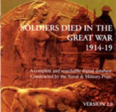 Soldiers Died in the Great War, 1914-1919 -  Cd Rom
