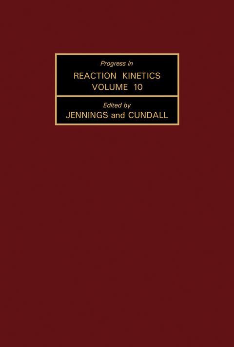 Progress in Reaction Kinetics - 