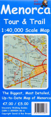 Menorca Tour and Trail Map