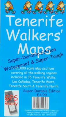Tenerife Walkers' Map - David Brawn, Ros Brawn
