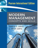 Modern Management:Concepts and Skills: International Version Plus My ManagementLab Access Card