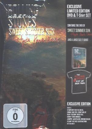 Sweet Summer Sun - Hyde Park Live, 1 DVD + 1 T-Shirt (Large Size) (Exclusive Edition)