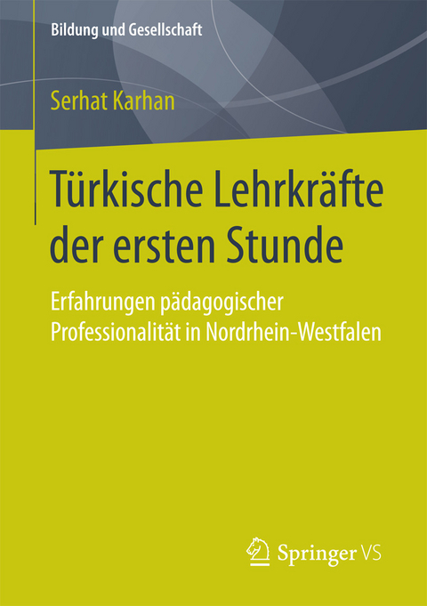 T&uuml;rkische Lehrkr&auml;fte der ersten Stunde -  Serhat Karhan