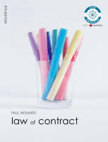 Online Course Pack: Law of Contract and Contract Law Online Study Access Card ( Blackboard) - Paul Richards, Jon Rush