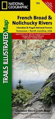 French Broad And Nolichucky Rivers, Cherokee & Pisgah N.f.s - National Geographic Maps
