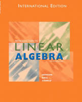 Introduction to Linear Algebra: (International Edition) with Maple 10 VP