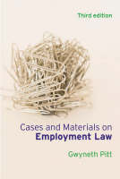 Valuepack:Cases and Materials on Employment Law with Employment Law - Gwyneth Pitt, John Duddington
