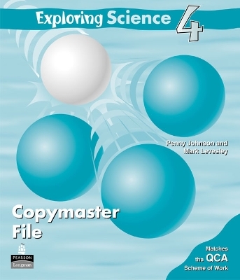 Exploring Science Copymaster File 4 - Penny Johnson, Mark Levesley
