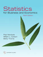 Valuepack:Statistics for Business and Economics and Student CD:United States Edition with Mathematics for Economics and Business - Ian Jacques, Paul Newbold, William Carlson, Betty Thorne