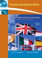International Economics: Theory and Policy: International Edition with MyEconLab Student Access Kit