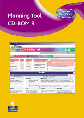 Longman MathsWorks: Year 3 Planning Tool CDROM