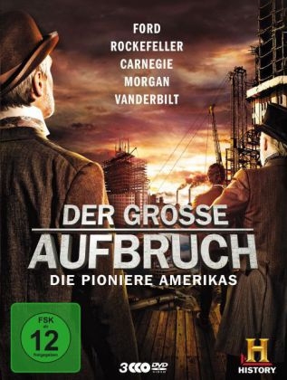 Der große Aufbruch - Die Pioniere Amerikas, 3 DVDs