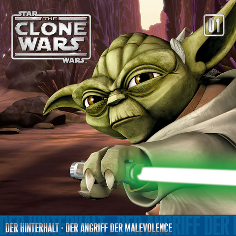 The Clone Wars / 01: Der Hinterhalt / Der Angriff der Malevolence -  diverse Autoren