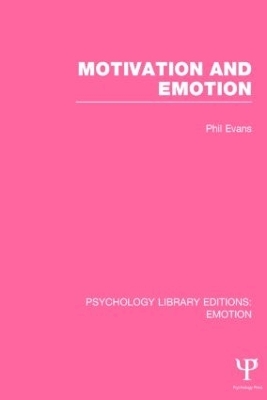 Motivation and Emotion (PLE: Emotion)