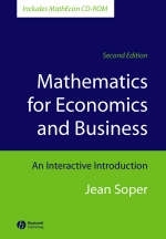 Mathematics for Economics and Business - Jean Soper