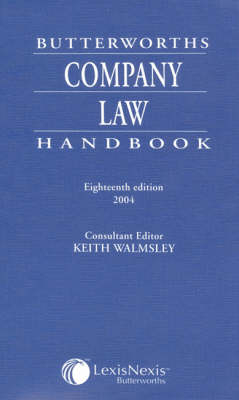 Butterworths Company Law Handbook - Keith Walmsley