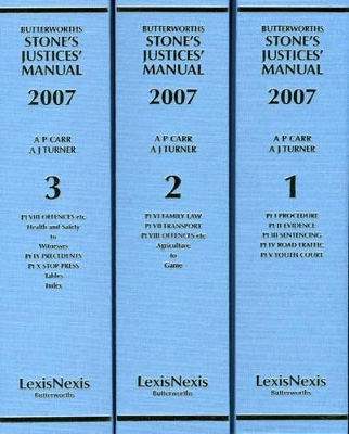 Stone's Justices' Manual 2007 - 