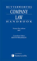 Butterworths Company Law Handbook - Keith Walmsley