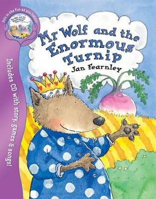 Mr Wolf and the Enormous Turnip - Jan Fearnley