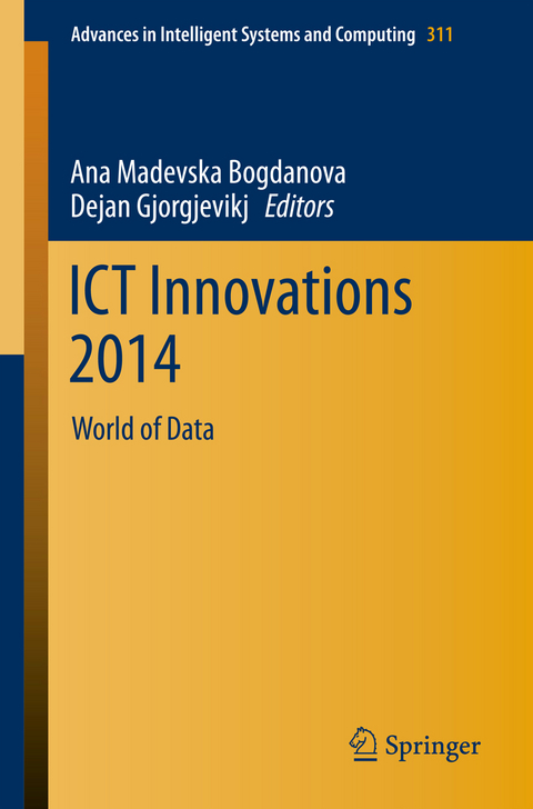 ICT Innovations 2014 - 