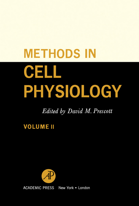 Methods in Cell Physiology - 