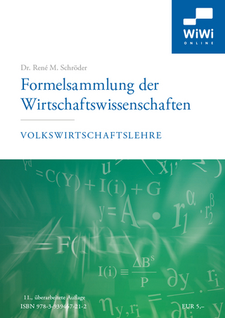 Formelsammlung der Wirtschaftswissenschaften