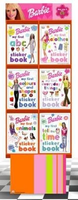 Barbie My First Sticker 2 for GBP5 Dumpbin