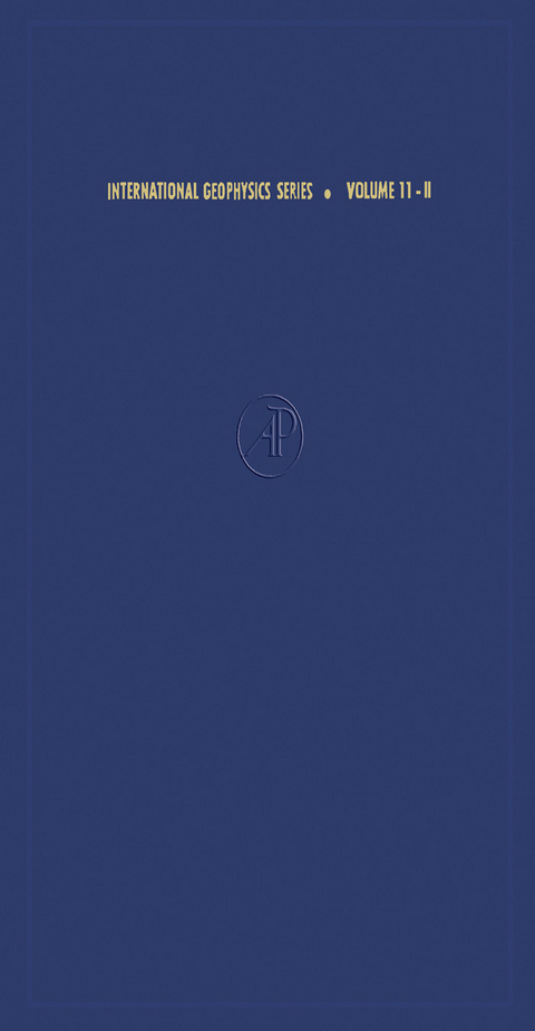 Physics of Geomagnetic Phenomena - 