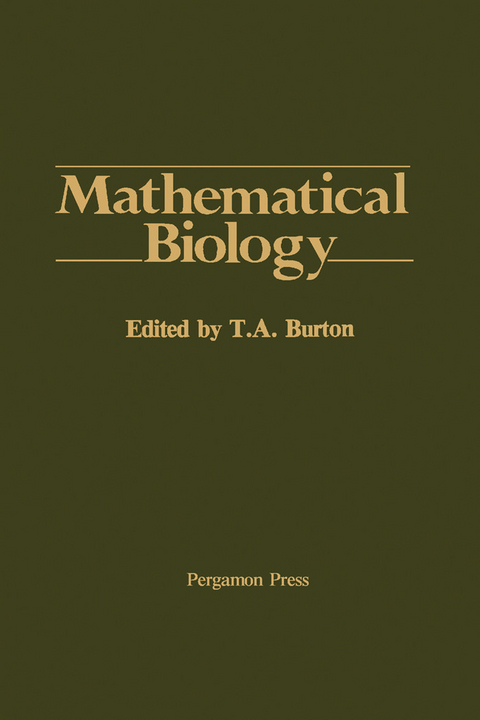 Mathematical Biology - 
