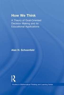How We Think - Alan H. Schoenfeld