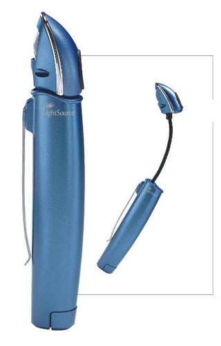 LightSource Stylus Booklight - Blau, Leselicht