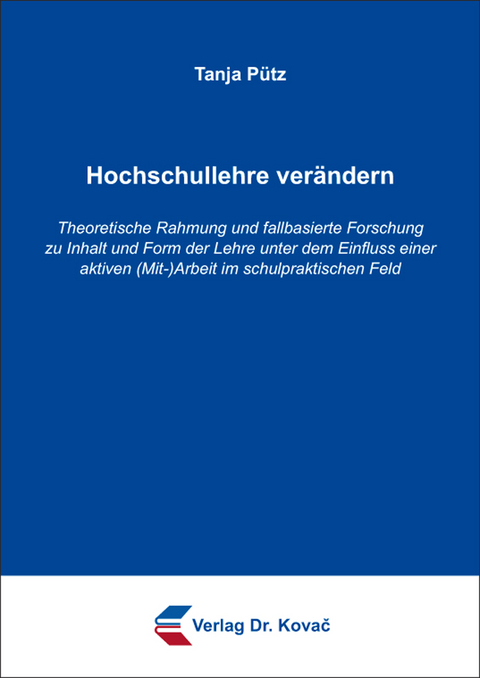 Hochschullehre ver&auml;ndern - Tanja P&uuml;tz