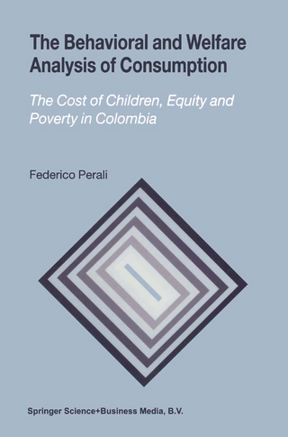 The Behavioral and Welfare Analysis of Consumption