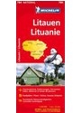 Michelin Karte Litauen. Lituanie