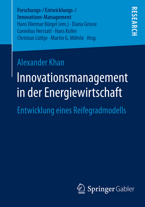 Innovationsmanagement in der Energiewirtschaft -  Alexander Khan